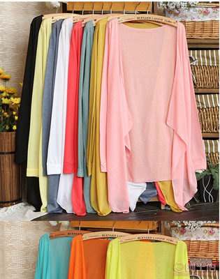 【慈威韓版無扣披肩防曬衣空調開衫針織衫女長袖廠家直銷F011】義烏市慈威電子商務商行 - 產品庫